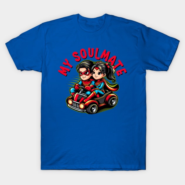 Valentine's Day Soulmate -xxxx T-Shirt by fadinstitute